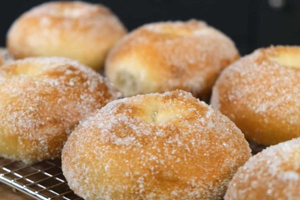 Νηστίσιμα donuts φούρνου αφράτα και πεντανόστιμα!!