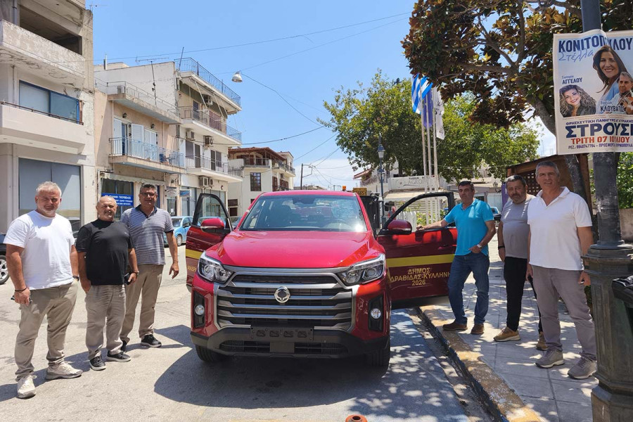 Στην υπηρεσία των πολιτών ο νέος υπερσύγχρονος στόλος Πολιτικής Προστασίας του Δήμου Ανδραβίδας - Κυλλήνης