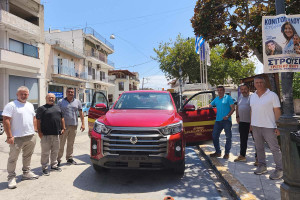 Στην υπηρεσία των πολιτών ο νέος υπερσύγχρονος στόλος Πολιτικής Προστασίας του Δήμου Ανδραβίδας - Κυλλήνης