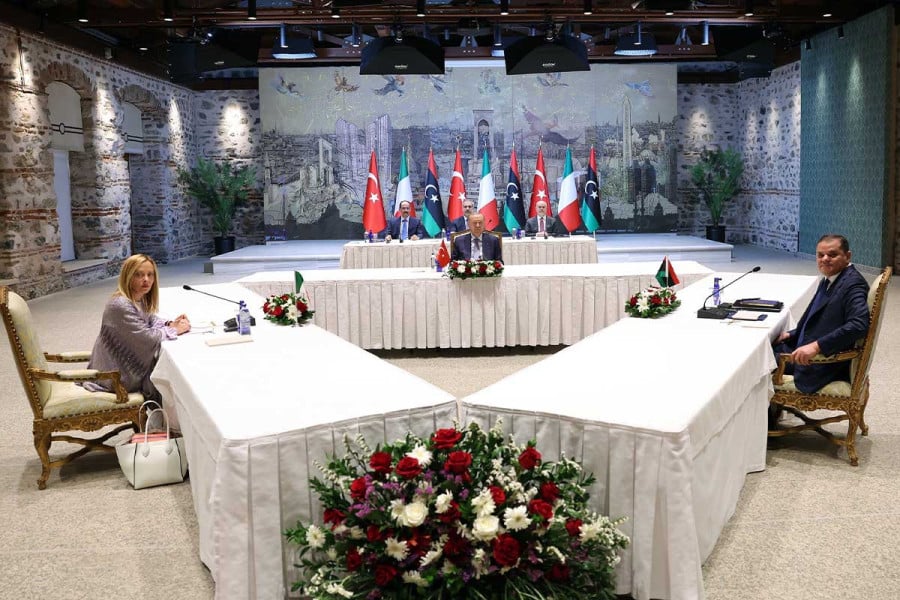 Τριμερής Ερντογάν - Μελόνι - Ντμπεϊμπά: Τι ειπώθηκε για το μεταναστευτικό