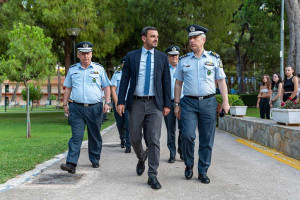 Νικολακόπουλος: Στρέφουμε πάντα το ενδιαφέρον στην ενίσχυση του αισθήματος ασφάλειας στον τόπο μας