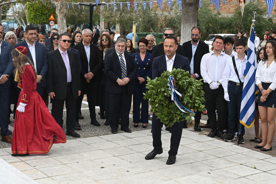 Με λαμπρότητα ο Εορτασμός της Εθνικής Επετείου στον Δήμο Ζαχάρως