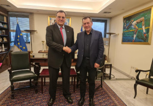 Υπουργείο Αθλητισμού και ΕΟΕ με κοινό βηματισμό προς τους Ολυμπιακούς Αγώνες «Λος Άντζελες 2028»