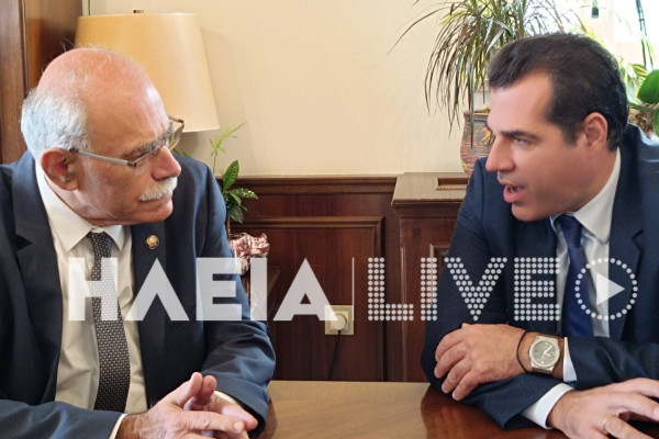 Πλεύρης προς Καννή: Υπέρ της παραχώρησης της πρώην ΣΕΤΤΗΛ στον Δήμο Πύργου