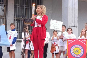 Ο Δήμος Πύργου υποδέχεται τη «φλόγα» της αγάπης