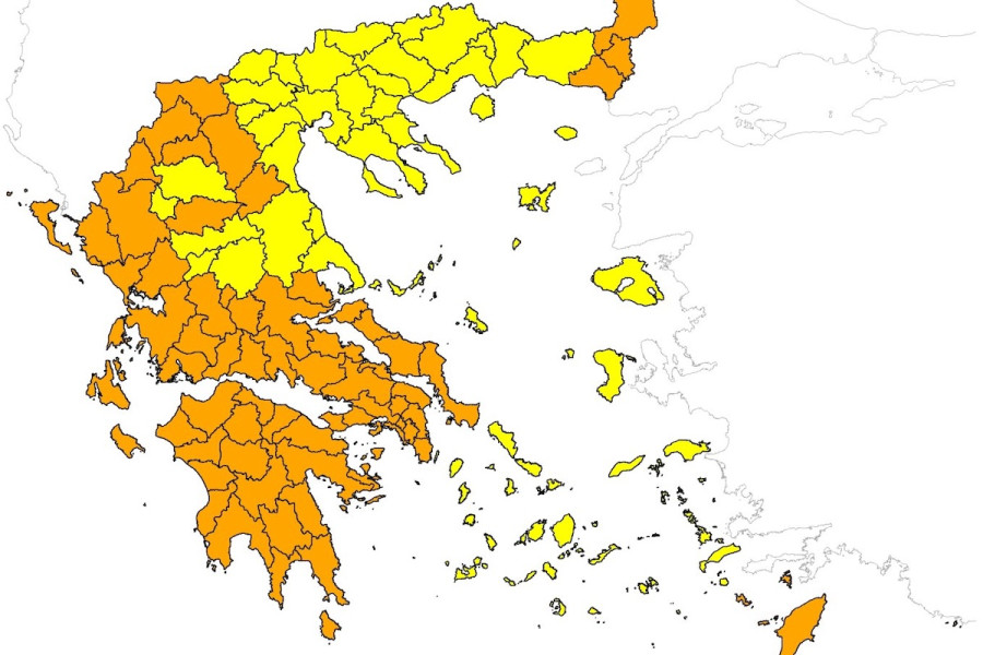 Πολύ υψηλός ο κίνδυνος πυρκαγιάς και την Κυριακή στην Περιφέρεια Δυτικής Ελλάδας