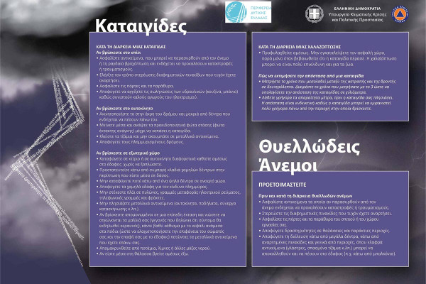 Επιδείνωση του καιρού με ισχυρές βροχές και καταιγίδες