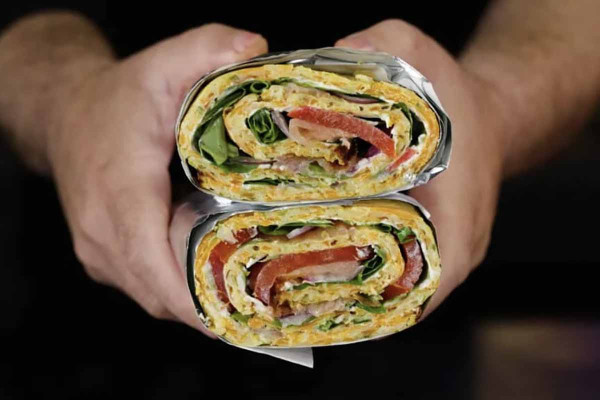 Protein Wrap με Λαχανικά Χωρίς καθόλου Αλεύρι!