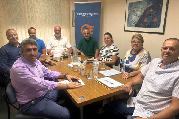Συνάντηση εργασίας του 10ου Περιφερ. Τμήματος του Ο.Ε.Ε και εκπροσώπων του Περιφερ. Τμήματος Δυτ. Ελλάδος και Νήσων Ένωσης Οικονομολόγων Εκπαιδευτικών Δ.Ε.