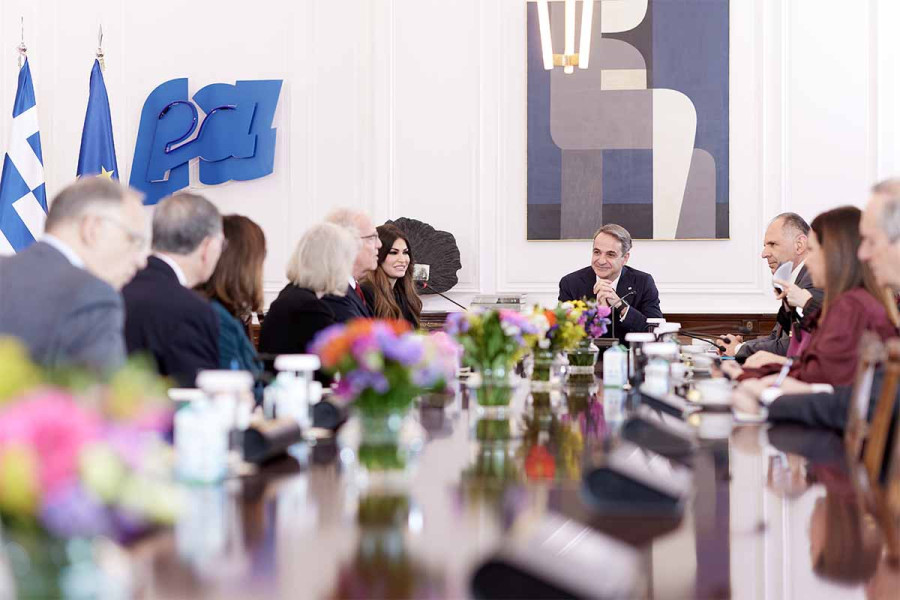 Μητσοτάκης με γερουσιαστές των ΗΠΑ: Οι σχέσεις των δύο χωρών βρίσκονται στο υψηλότερο επίπεδο