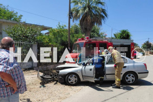 Σοβαρό τροχαίο στη Λυγιά Βαρθολομιού - Δυο τραυματίες