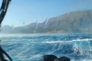 Η μαρτυρία ψαρά για την εκκένωση πολιτών με καΐκι στο Ρέθυμνο