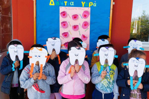 Δημοτικό Σχολείο Επιταλίου: Δόντια όμορφα για μια ζωή!