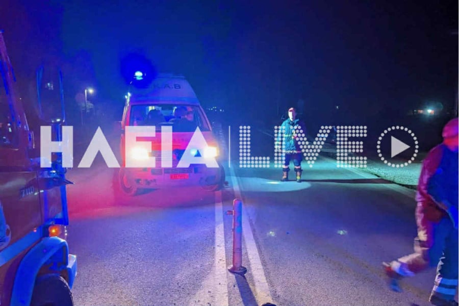 Πατρών - Πύργου: 11χρονη τραυματίστηκε σε σύγκρουση οχημάτων στο ύψος των Λεχαινών