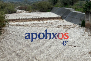 Πάτρα: ”Φούσκωσε” ο Γλαύκος – Επί ποδός η Περιφέρεια Δυτικής Ελλάδας – Σε επιφυλακή με τα μηχανήματα