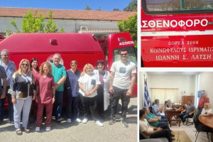 «Δωρεές που σώζουν ζωές»: Κάλεσμα της Αριστέας Παπαδοπούλου για την Υγεία στην Ηλεία