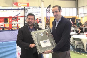Βράβευση του Γρηγόρη Δημητριάδη από την Ελληνική Ομοσπονδία Πυγμαχίας (video)