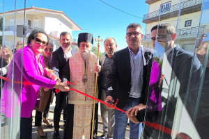Εγκαίνια για το Κοινωνικό Παντοπωλείο και το Κοινωνικό Φαρμακείο στα Λεχαινά