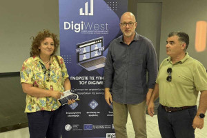 Ο Τάκης Παπαδόπουλος με εμπόρους και επιχειρηματίες στην Κάτω Αχαΐα