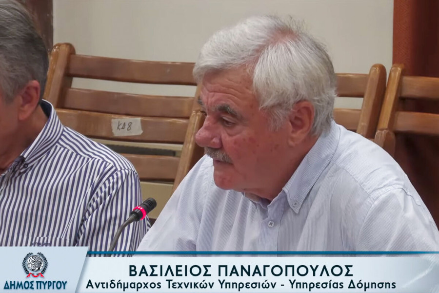 Β. Παναγόπουλος: Ολοκληρώνεται ο προσεισμικός έλεγχος στα σχολεία του Δήμου Πύργου