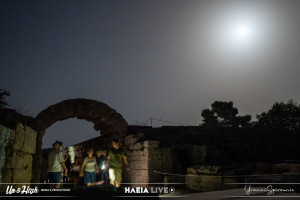 Αρχ. Ολυμπία: 4000 επισκέπτες στον αρχαιολογικό χώρο για την Αυγουστιάτικη πανσέληνο