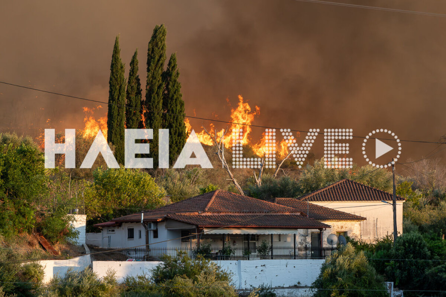 Παραμένει πολύ υψηλός ο κίνδυνος πυρκαγιάς τη Δευτέρα σε όλη την Περιφέρεια Δυτ. Ελλάδας