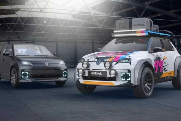 To ηλεκτρικό Renault 5 λατρεύει το χώμα