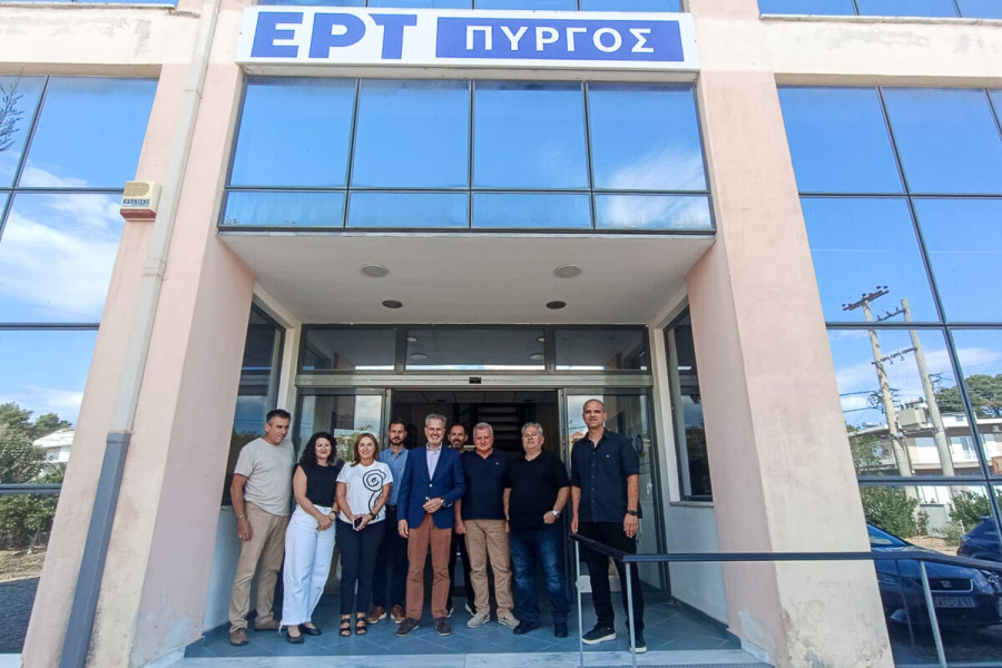 Στον Πύργο ο πρόεδρος της ΕΡΤ