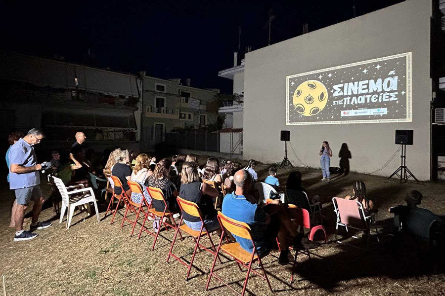 Πύργος: Όμορφη βραδιά θερινού σινεμά στην «Αλάνα»
