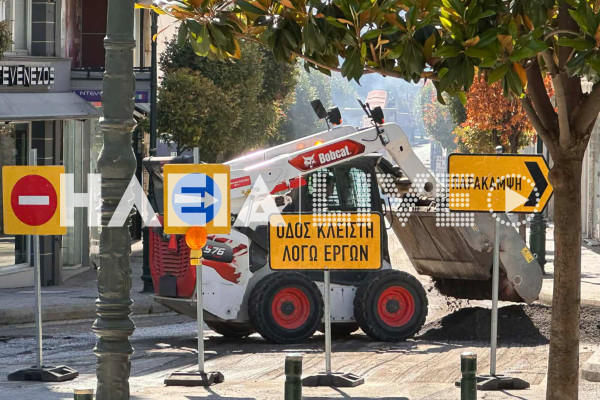 Πύργος: Εργασίες βελτίωσης οδοστρώματος σε κεντρικούς δρόμους της πόλης
