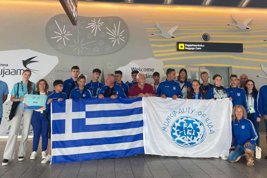 Ο Δήμος Ήλιδας στο Ταλίν της Εσθονίας για τους 57ους Παγκόσμιους Παιδικούς Αγώνες
