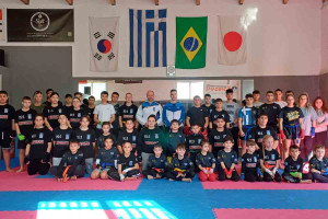Εξετάσεις έγχρωμων ζωνών Kick Boxing στην PANAGIOTOPOULOS-PAPADOPOULOS TEAM