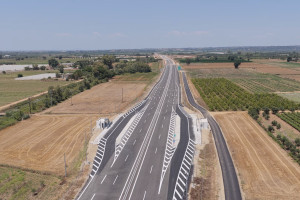 Πατρών - Πύργου: Η πρόοδος των εργασιών ένα μήνα πριν την παράδοση των πρώτων 65 χλμ.