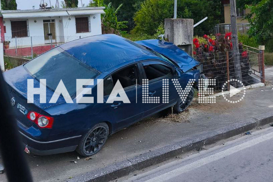 Καβάσιλα: Δύο τραυματίες σε εκτροπή αυτοκινήτου στην παλιά εθνική οδό