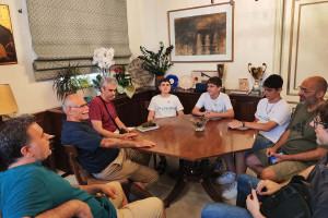 Τους πρωταθλητές ρομποτικής «Py-Robo» υποδέχθηκε στο Λάτσειο ο Δήμαρχος Πύργου Στάθης Καννής