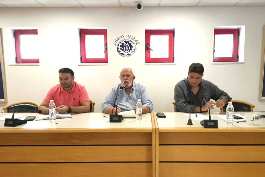 Με το βλέμμα στην αντιπλημμυρική θωράκιση του Δήμου Ήλιδας εν όψει του Φθινοπώρου συνεδρίασε το ΤΕΣΟΠΠ