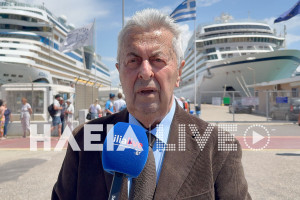 Κώστας Νικολούτσος: «Αταλάντευτη η θέση μου για μεταφορά τουριστών από το Κατάκολο στον Πύργο»