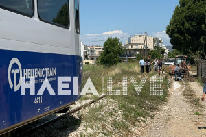 Πύργος: Το τρένο σταμάτησε λόγω βλάβης... στην ύδρευση