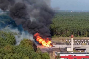 Έκρηξη σε τρένο που μετέφερε LPG στο Βίλνιους της Λιθουανίας - Εκκενώθηκε περιοχή