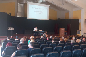 Μια ξεχωριστή εκδήλωση υποδοχής στο 1ο Γυμνάσιο Πύργου