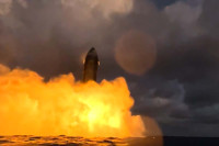 Εξερράγη το Starship της Space X κατά τη προσθαλάσσωση στον Ειρηνικό Ωκεανό