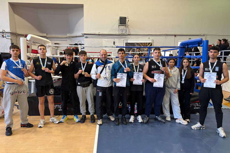 Το Ηλειακό KICKBOXING έλαμψε για άλλη μια φορά στο βαθμολογούμενο «MACEDONIAN CUP 2026»