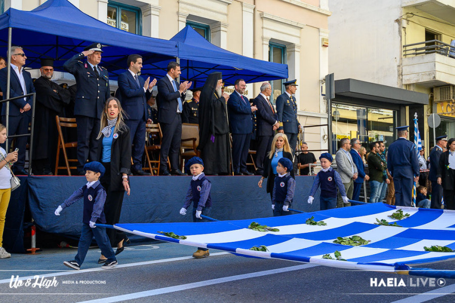 Η Ηλεία τιμά την εθνική επέτειο της 28ης Οκτωβρίου
