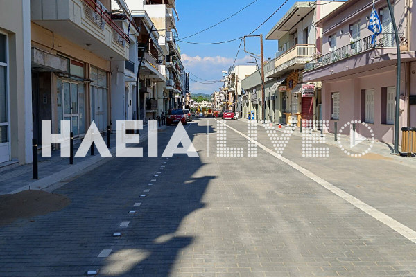 Πύργος: Ολοκληρώθηκε το πρώτο τμήμα της Ολυμπίων - Ετοιμάζεται υπαίθριος χώρος στάθμευσης