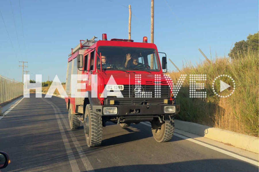 Πύργος: Συναγερμός για πυρκαγιά στο χώρο του ΧΥΤΥ Τριανταφυλλιάς - Πρόλαβε το προσωπικό και οι πυροσβέστες