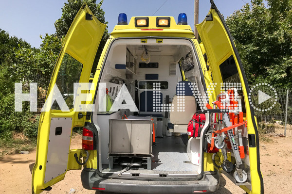 Ανδρίτσαινα: Δυο τραυματίες σε εκτροπή οχήματος