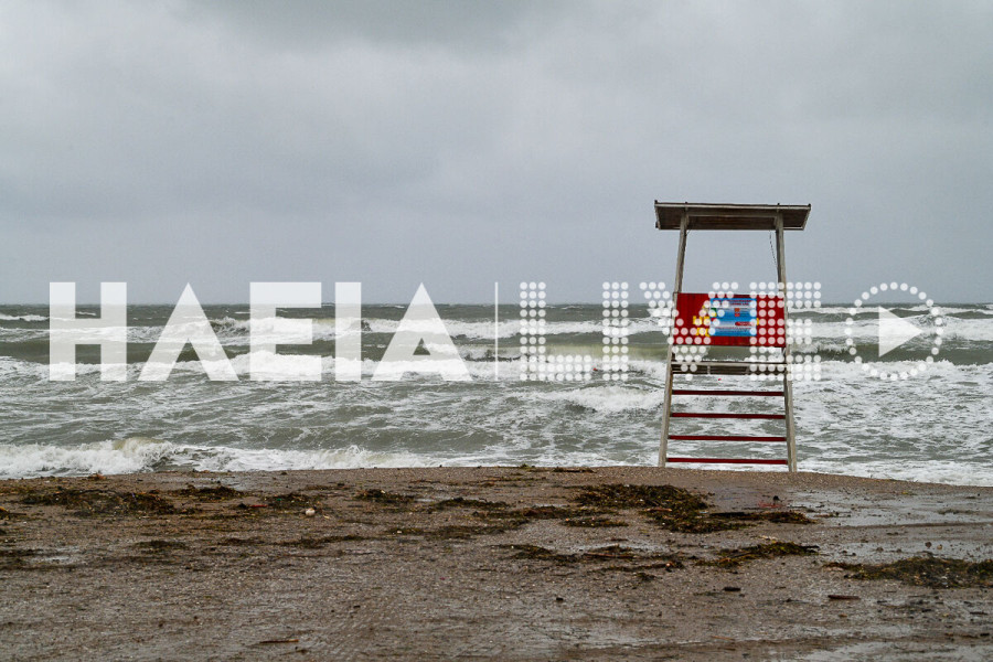 Ηλεία: Άστατος καιρός τη Δευτέρα 5/1