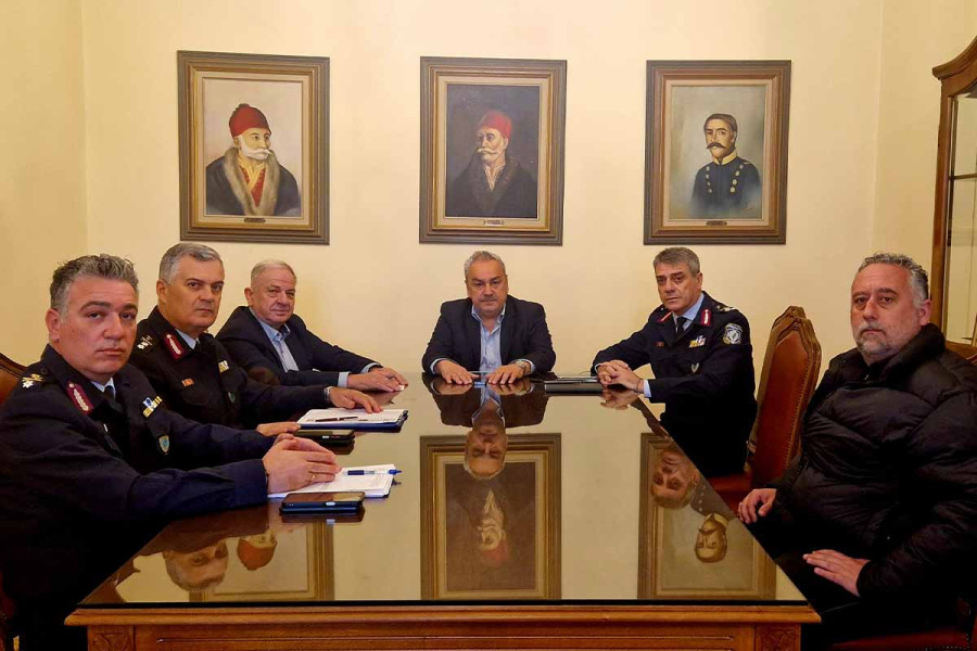 Στον Δήμο Πηνειού ο σύμβουλος του Υπουργού Προστασίας του Πολίτη Αντιστράτηγος ε.α. Γ. Γαλιάτσος