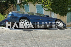 Πύργος: Αυτοκίνητο κατέληξε σε αυλή μονοκατοικίας