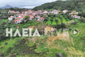 Πηνεία σε κατάρρευση: Νέα μεγάλη κατολίσθηση στο Μαζαράκι - 11 σπίτια απειλούνται, 4 εκκενώθηκαν